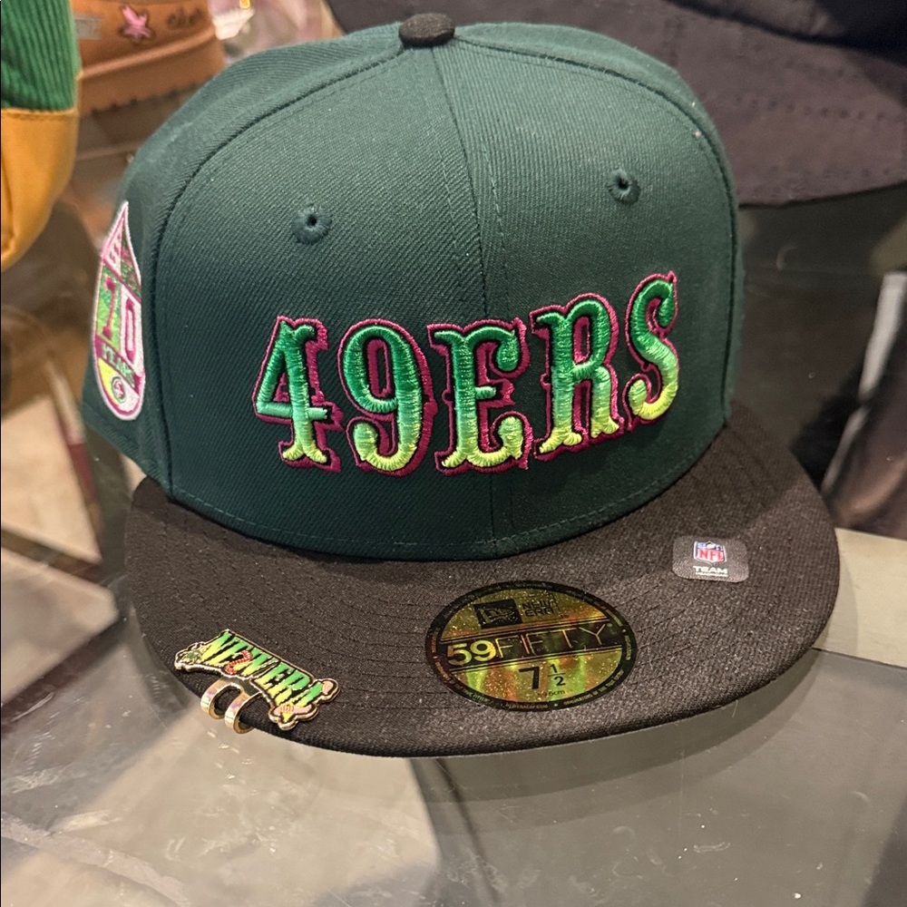 New Era Green 49ers Cap